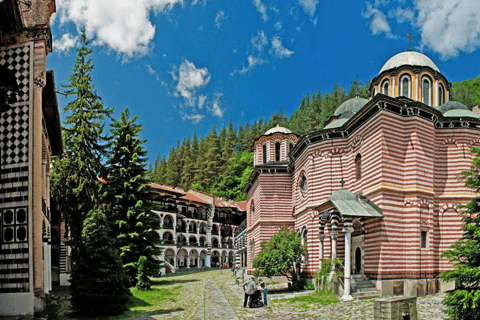 Desde Sofía: viaje autoguiado a monasterio de Rila y PlovdivExcursión autoguiada con transporte compartido