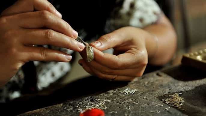 ubud 3hour silver jewelry making class