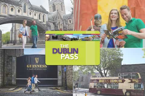 Dublin Pass con bus: entrada gratuita a 33 atracciones