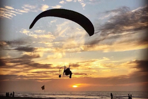 Cartagena: lot spadochronowy z plaży15-minutowy lot paratrike all-inclusive