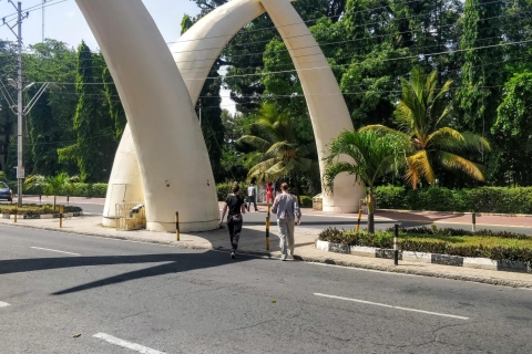Mombasa: Stadtrundfahrt mit Fort Jesus & Haller Park ZutrittTour ab Kilifi