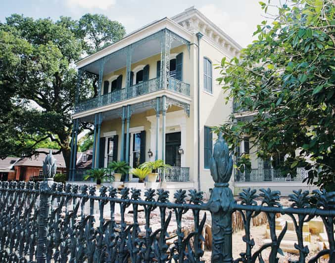 Celebrity Homes Garden District New Orleans | Fasci Garden