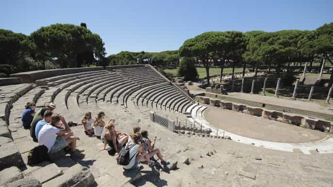 de roma excursão privada de meio dia a ostia antiga