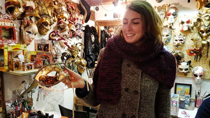 venice carnival mask treasure hunt
