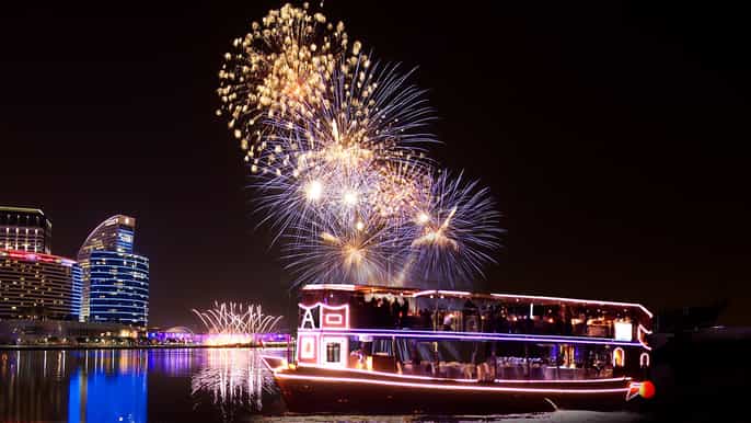 new years eve luxury canal dinner cruise