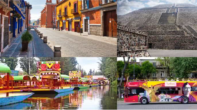 excursion de quatre jours à mexico et ses environs