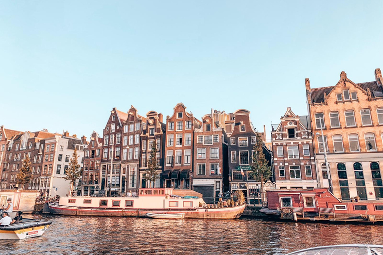 Amsterdam : visite romantique du canal avec du mousseuxCroisière privée