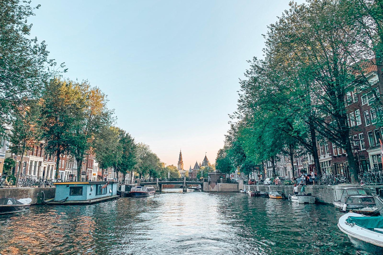 Amsterdam : visite romantique du canal avec du mousseuxCroisière privée