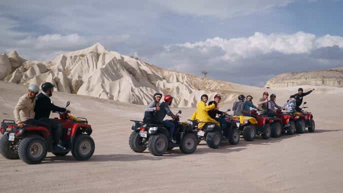cappadocia quad safari with bbq meal