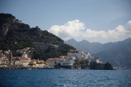 Positano: Amalfiküste Bootstour mit Besuch im Fischerdorf