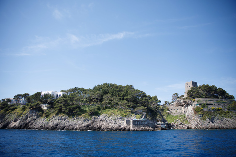 Positano: Wycieczka łodzią po wybrzeżu Amalfi z wizytą w wiosce rybackiej