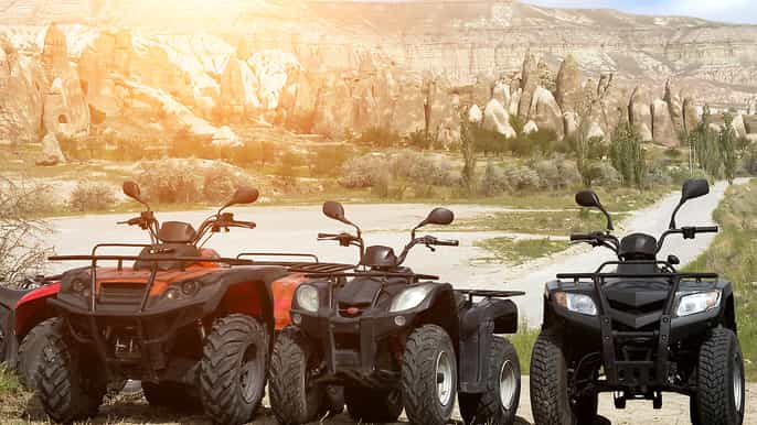 cappadocia sunset quad safari