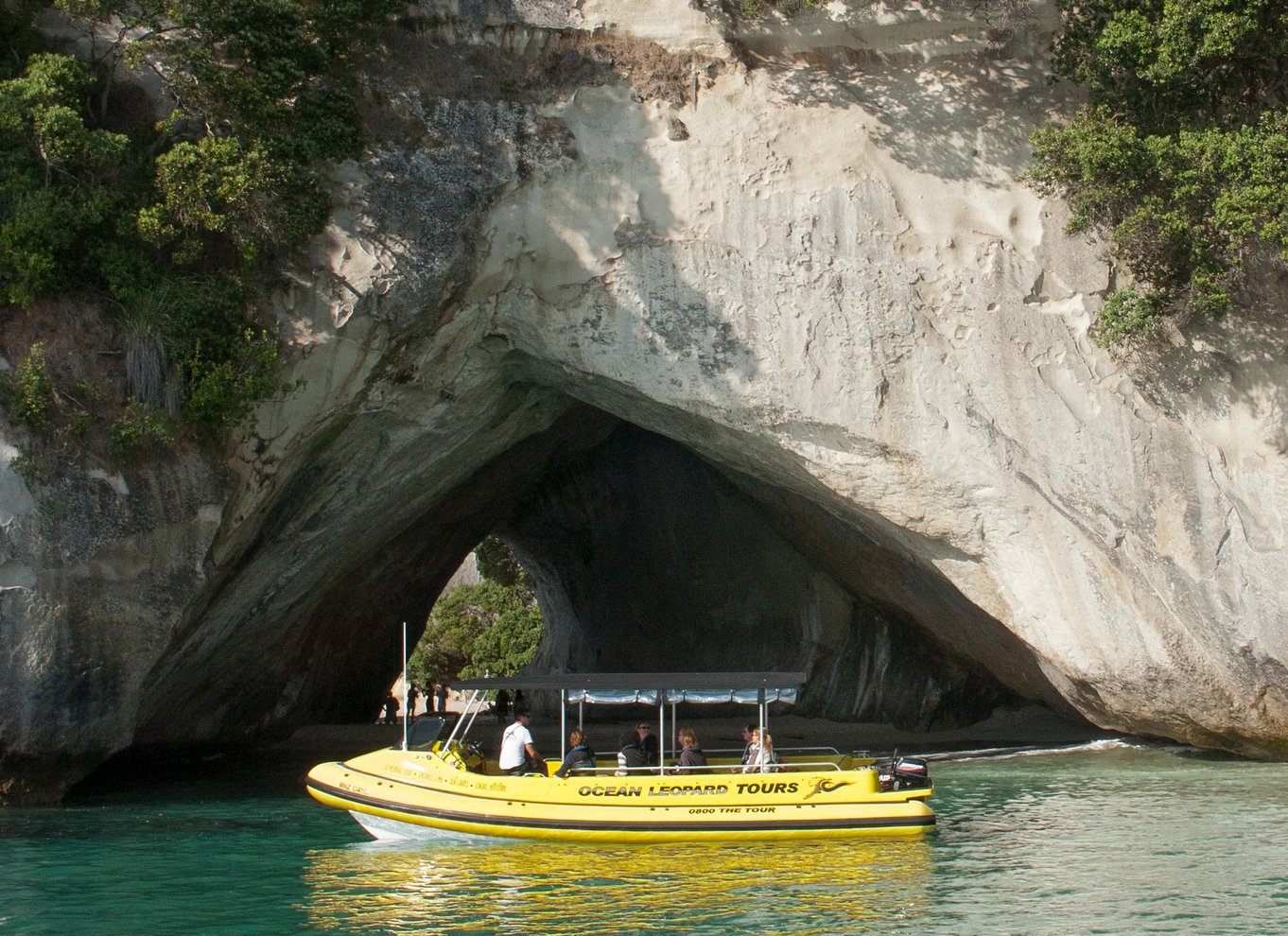 Whitianga: Cathedral Cove 2 timers bådtur