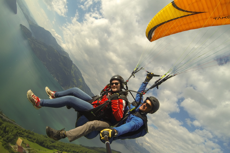 Stans: Tandem Paragliding Experience