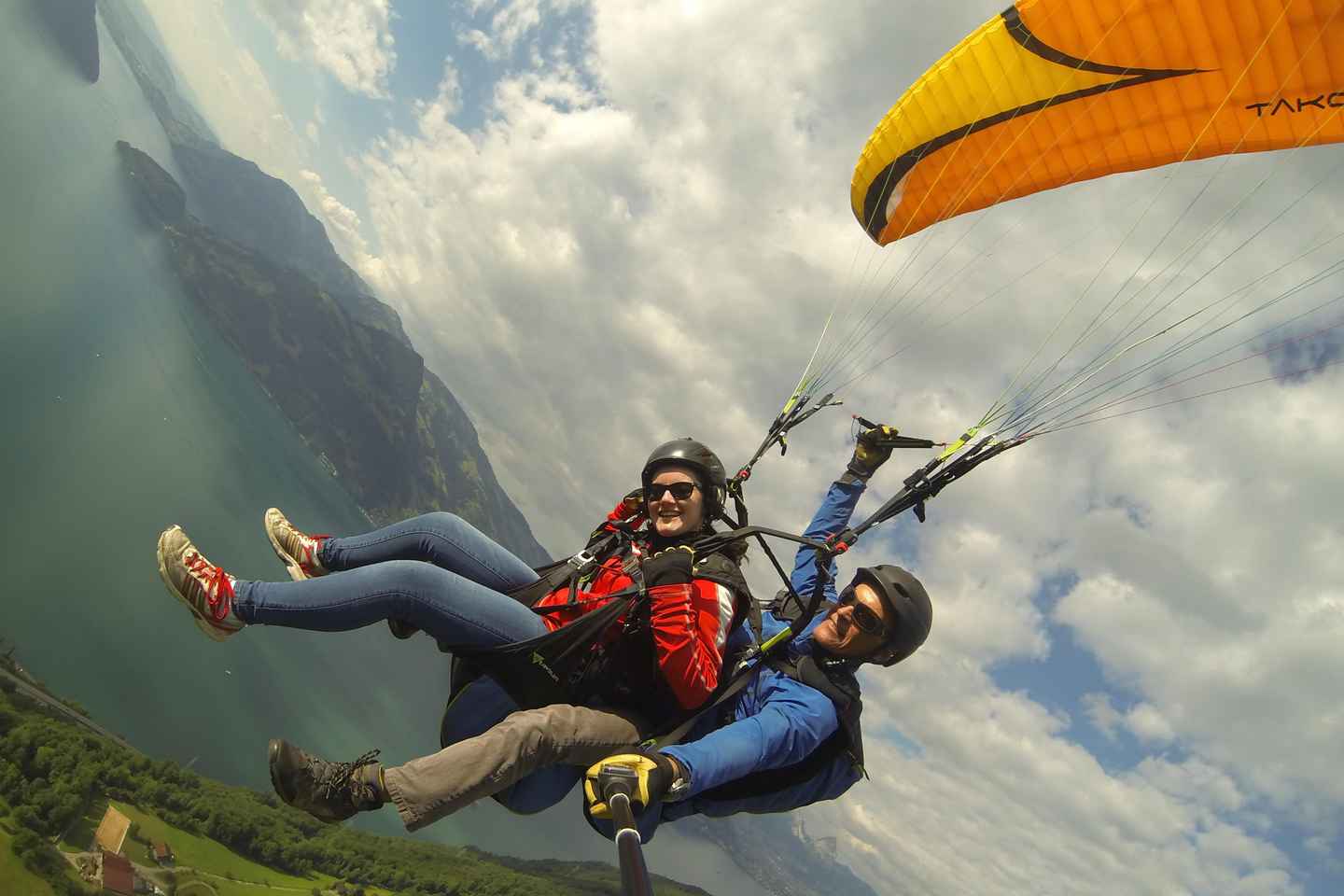 Stans: Tandem Paragliding Experience - Stans: Tandem Paragliding Experience