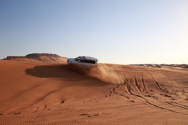 Dubaï : safari sur les dunes avec quad, sandboard et chameauVisite privée sans quad