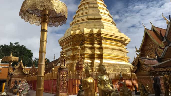 chiang mai doi suthep inthanon nationalpark tagestour