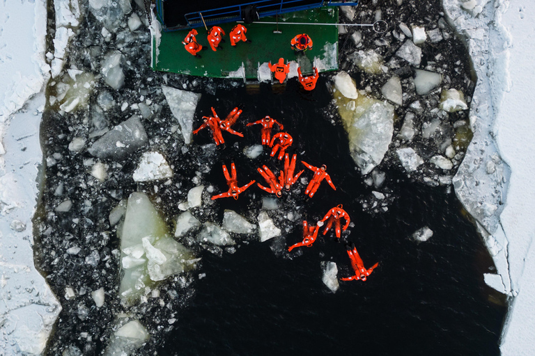 From Kemi: Icebreaker Cruise 3 h, Ice Floating & Transfer From Kemi: Icebreaker Cruise with Lunch and Ice Floating