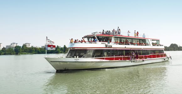 Wien: 3,5-stündige große Flussrundfahrt auf der Donau