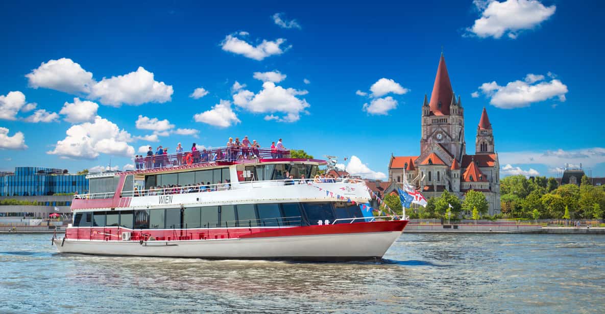 Afbeelding 1 van Wenen: grote rondvaart Donau van 3,5 uur