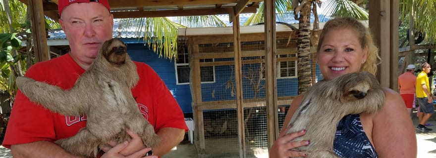 Île de Roatán : Singe, paresseux et visite touristique