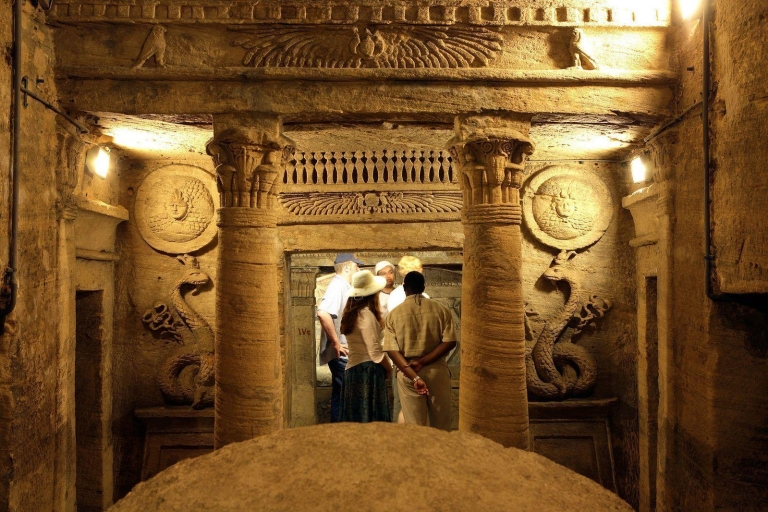 Alexandria: Archeological Day Tour Tour with shared transfers and guide