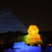 Cairo: Giza Pyramids Sound and Light Show with Transfers