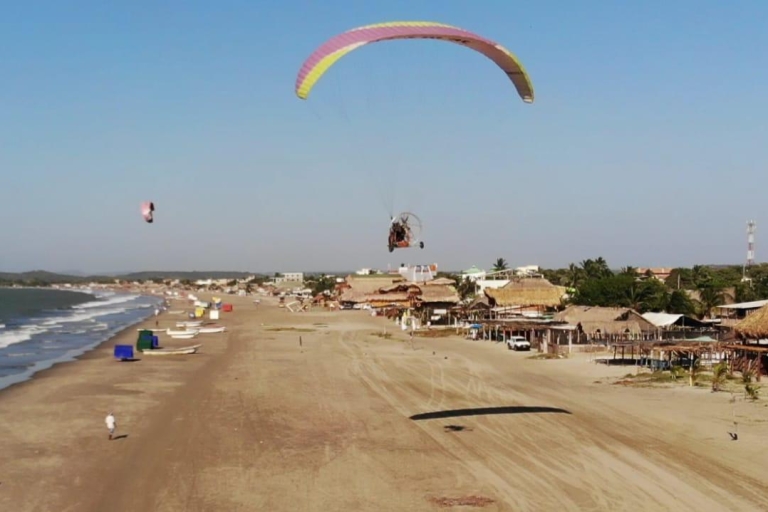 Cartagena: lot spadochronowy z plaży10-minutowy lot paralotnią