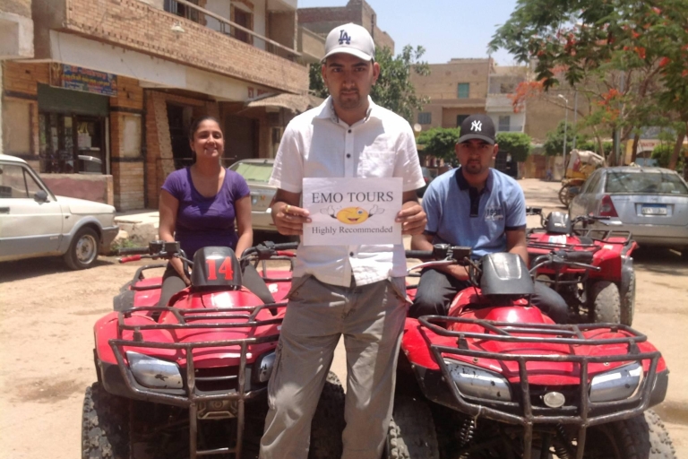Kair: Quad Bike Desert Safari wokół piramid w Gizie2-godzinne safari na pustynnym quadzie