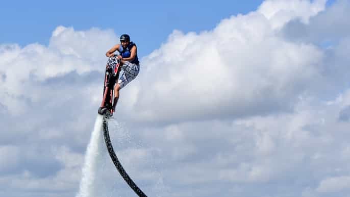 jamaica sessão de hoverboard