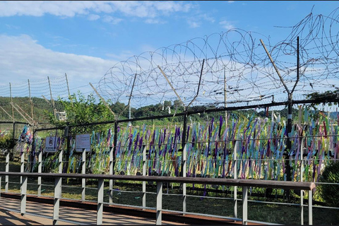 Seoul: DMZ Tour with Banpo Bridge Sunset & waterfall Café