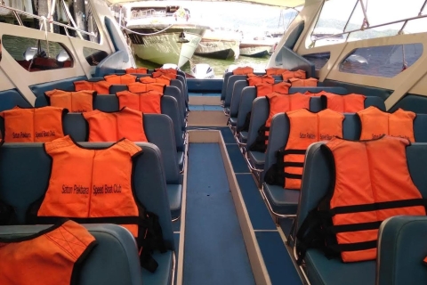 Koh Lanta: transfer łodzią motorową na Koh LipeLanta do Lipe z odbiorem hotelu ze strefy północnej
