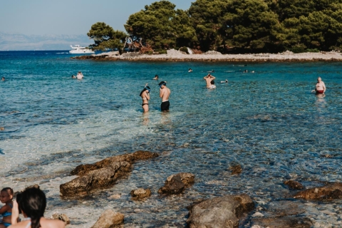 Depuis Split : demi-journée à Trogir et au lagon bleuVisite de groupe