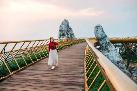Da Nang: Tour Privado del Puente Dorado de las Colinas de Ba Na