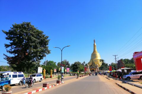 Da Yangon: tour privato di un giorno a Bago con pranzo