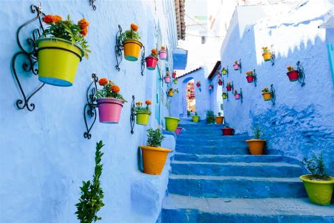 From Tangier: Day Trip to Chefchaouen & Panoramic of Tangier