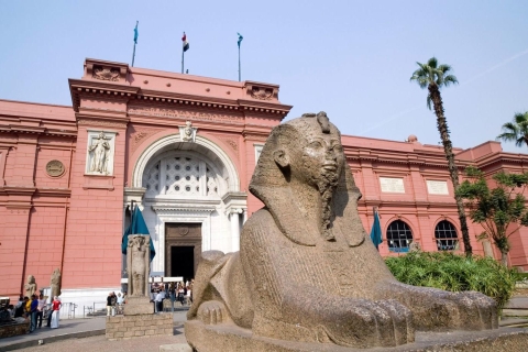 Ab Hurghada: Tagesausflug nach Kairo mit dem FlugzeugHurghada: Tagestour Kairo mit Flugzeug & New Grand Museum
