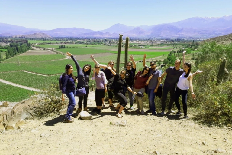 Au départ de Santiago : Lagune Portillo Inca et vignoble San Esteban
