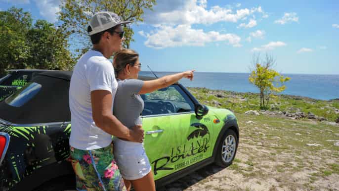 montego bay self driven mini cooper tour to negril