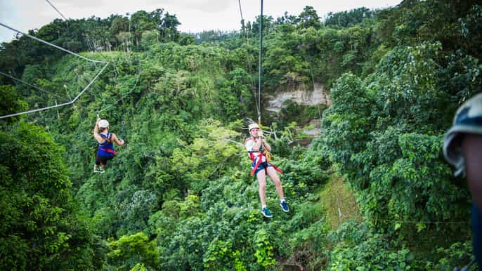mele bay port vila vanuatu jungle zipline
