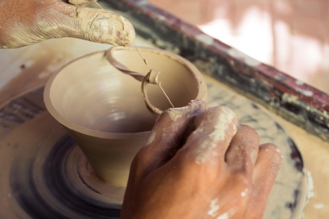 Siem Reap: clase de cerámica de Camboya