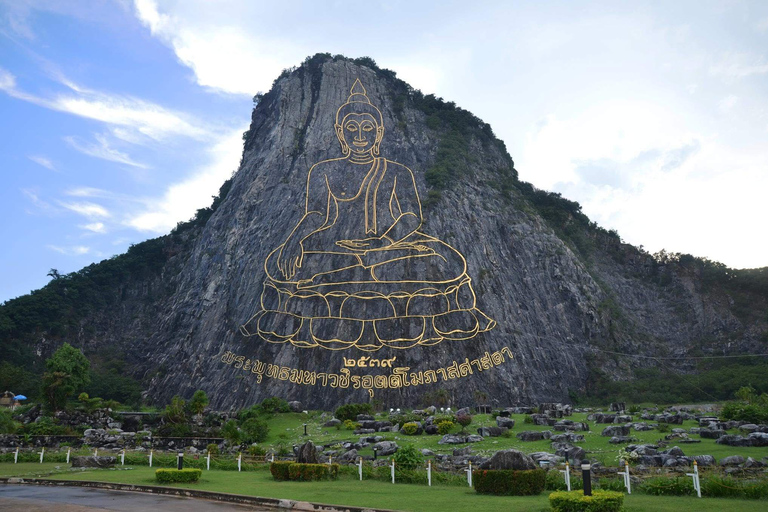 Pattaya: Travstore Originele Pattaya OntdektourVanuit Pattaya: Laser-Boeddhaberg, Chinese tempel, wijngaard