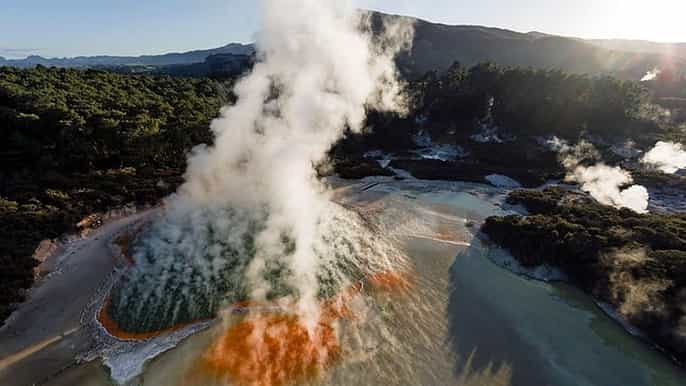 waiotapu thermal park and lady knox geyser entry ticket