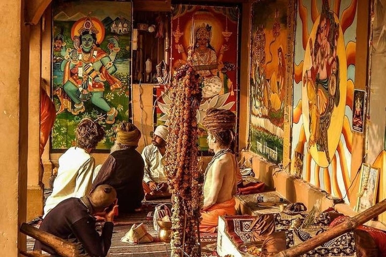 From Varanasi: Temple Hopping with Transfers