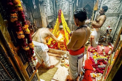 De Varanasi: Temple Hopping avec transferts
