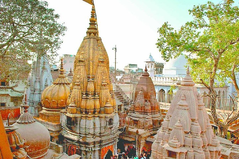 From Varanasi: Temple Hopping with Transfers