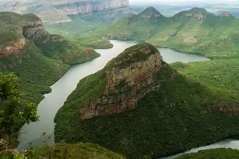 De Hazyview: Cruzeiro de barco no Blyde River Canyon