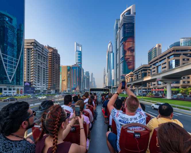 Abu Dhabi i Dubaj: Wycieczka Big Bus Hop-On Hop-Off