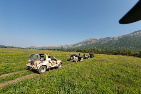 From Cavtat: Konavle Valley Off-Road Jeep Safari with Lunch