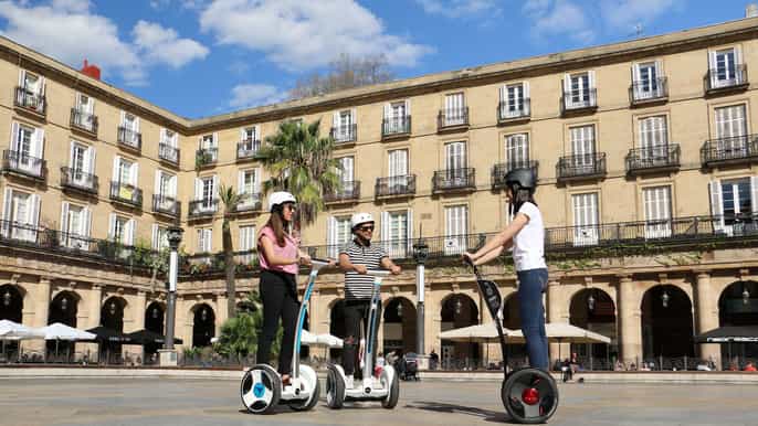 bilbao tour en segway de 15 horas por abandoibarra y el casco antiguo